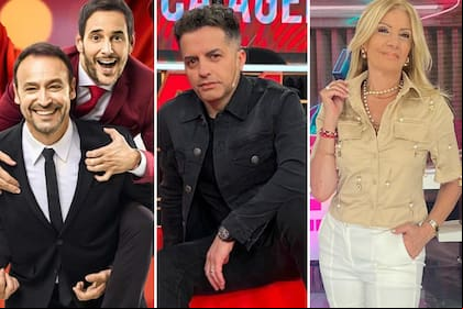 La dupla de Rodrigo Lussich y Adrián Pallares, Ángel de Brito y Susana Roccasalvo, tres formas diferentes de hablar sobre el mundo del espectáculo