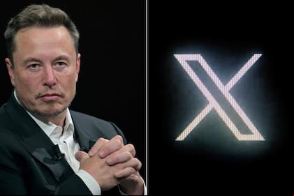 La empresa X es propiedad de Elon Musk desde octubre de 2022 (Photo by Alain JOCARD / AFP)