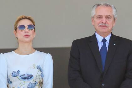 La ex primera dama Fabiola Yáñez y el ex presidente Alberto Fernández