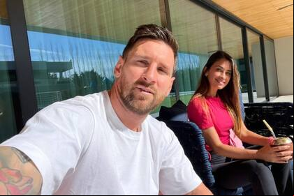 La foto que publicó Lionel Messi con Antonela Roccuzzo