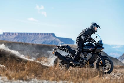 La Harley Davidson Pan America 1250 llegó a la Argentina en 2022 y hoy sólo queda una unidad disponible