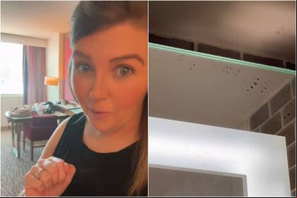 La historia de una tiktoker que encontró rastros de sangre en la habitación de un hotel de Las Vegas