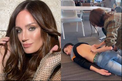 La increíble reacción de Paula Chaves para curarle el empacho a Rodrigo Noya en un aeropuerto