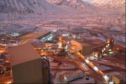 La mina Veladero, en la provincia de San Juan, proyecto operado en conjunto por Barrick y Shandong