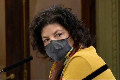 La ministra de Salud, Carla Vizzotti, habló sobre la necesidad de respetar el aforo en los estadios de fútbol