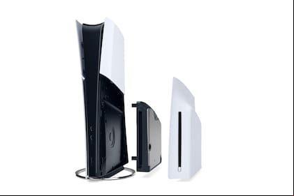 La nueva PlayStation 5 permite acoplar una lectora Blu-ray como rio a la versión Digital Edition