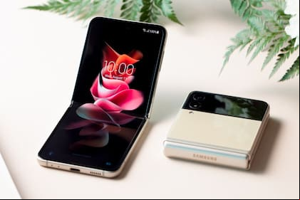 La pantalla interna del Galaxy Z Flip3 es de 6,7 pulgadas