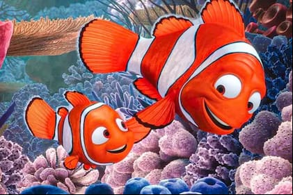 La película "Buscando a Nemo" fue éxito en las taquillas