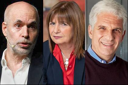 Larreta, Bullrich y Poggi