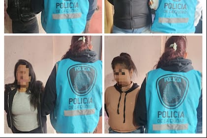Las cuatro hermanas de 16, 21, 24 y 35 años quedaron detenidas