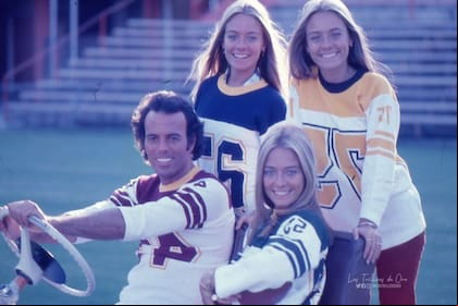 Las Trillizas de Oro compartieron un recuerdo con Julio Iglesias