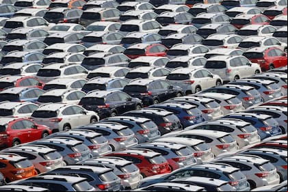 Las ventas de autos siguen en caída