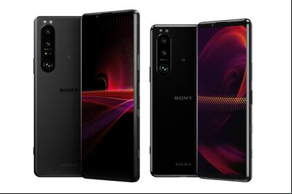 Los Sony Xperia 5 III y 1 III; la diferencia está en el tamaño de pantalla, de 6,5 y 6,1 pulgadas
