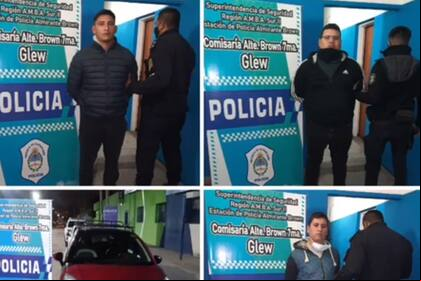 Los tres gendarmes detenidos por asaltar un supermercado en Glew