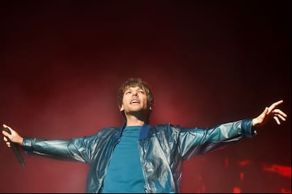 Louis Tomlinson se presentó en un Vélez colmado