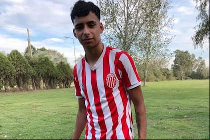 Lucas González, de 17 años