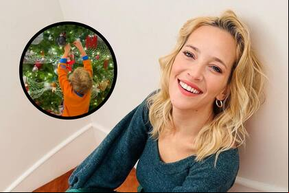 Luisana Lopilato mostró su decoración navideña