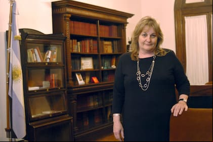 Maria del Carmen Bianchi, nueva presidenta de la Conabip. en la foto en su mandato anteirior en 2007