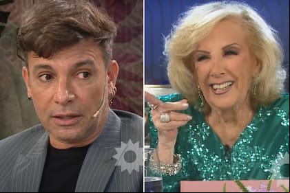 Martín Bossi entrevistado por Mirtha Legrand en su programa