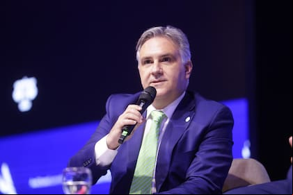 Martín Llaryora, gobernador de Córdoba; sus funcionarios embistieron contra las retenciones