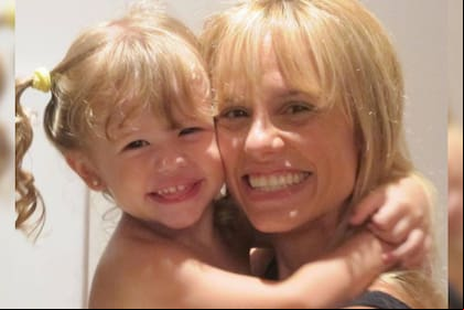 Matilda hoy tiene 13 años (Foto Instagram @marianafabbiani)