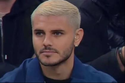 Mauro Icardi posteó un mensaje por el principio del año y mencionó a Wanda Nara, pero luego lo borrró