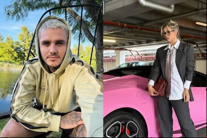 Mauro Icardi reaccionó a la insinuación de Wanda Nara (Foto: Instagram/@mauroicardi @wanda_nara)