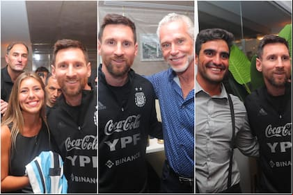 Messi y La Scaloneta cenaron en el restaurante de Natalia de Negri en Miami (Foto: Gentileza Baires Grill)