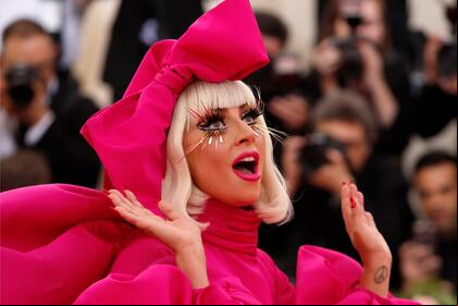 Metropolitan Museum of Art Costume Institute Gala - Met Gala - Camp: Notes on Fashion- Arrivals - New York City, U.S. May 6, 2019 - Lady Gaga. REUTERS/Andrew Kelly - HP1EF561OSV0Q