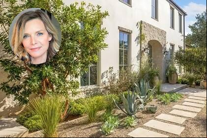 Michelle Pfeiffer pone a la venta su casa de estilo mediterráneo en Los Ángeles por casi US$20 millones