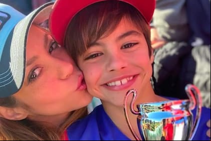 Milán Piqué tiene 10 años y sigue los pasos de sus padres (Foto: Instagram/@shakira)