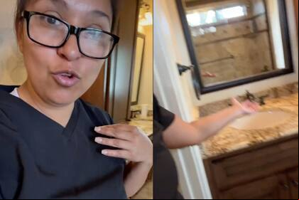 Moni, tal como es conocida en TikTok, tiene en la actualidad su propia empresa de servicios de limpieza