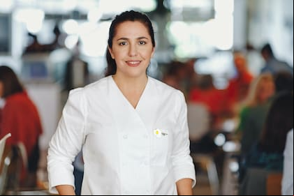 Narda Lepes ganó el premio a la mejor cocinera del año