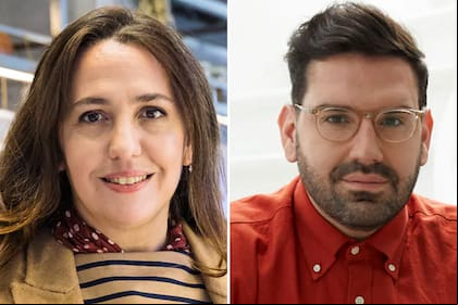Narda Lepes y Damián Betular, dos de los chefs que cocinarán para recaudar fondos destinados a la reconstrucción de Bahía Blanca