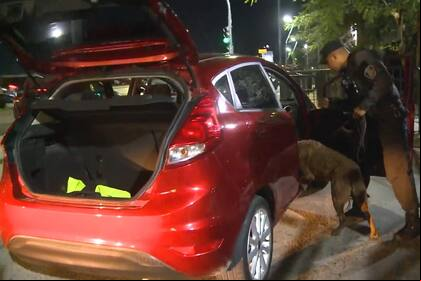 Operativos de Seguridad en Costa Salguero, durante la fiesta electrónica Afterlife