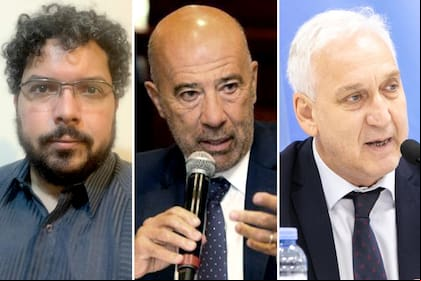 Pablo Vilas, Oscar Laborde y Gabriel Fuks