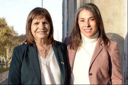 Patricia Bullrich y Lucila Crexell