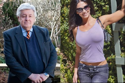 Paul Frampton poco después de cumplir dos años de condena en Devoto; creyó que había entablado una relación romántica con la modelo checa Denise Milani, pero lo usaron de mula para transportar cocaína