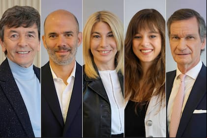 Roberto Pumar (El Reino Infantil), Juan Farinati (Bayer), Sofía Vago (Accenture), Natali Lilienthal (ITBA) y Conrado Estol (médico neurólogo)