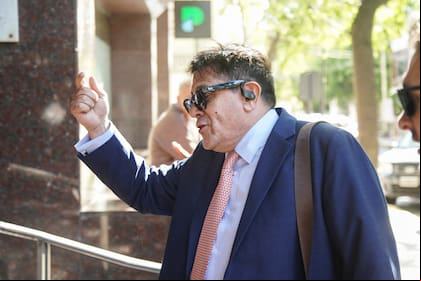Rodfolfo Baqué, uno de los abogados apartados de la defensa del enfermero Ricardo Almirón