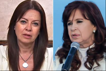 Sandra Pettovello y Cristina Kirchner