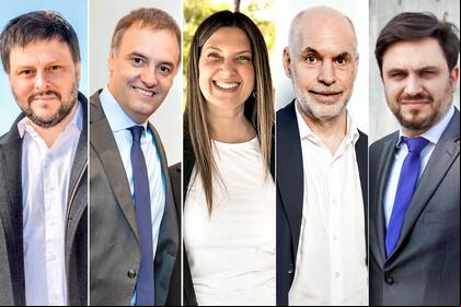 Santoro, Adorni, Lospennato, Larreta y Marra