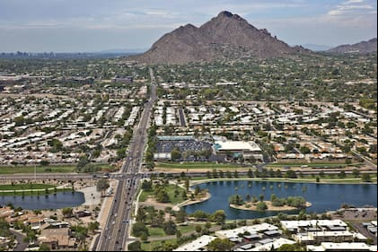 Scottsdale, Arizona, fue identificada como la ciudad de más rápido crecimiento en 2025