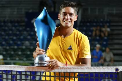Sebastián Báez, el campeón defensor: logró su segundo título ATP al ganar el Córdoba Open 2023