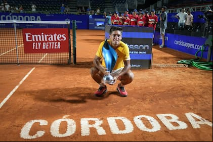 Sebastián Báez, el campeón del Córdoba Open