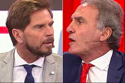 Sebastián Vignolo y Oscar Ruggeri