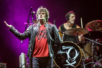Semanas antes de anunciar el ime, Los Piojos cerraron el Quilmes Rock 2009 frente a 60.000 personas en el estadio de River Plate