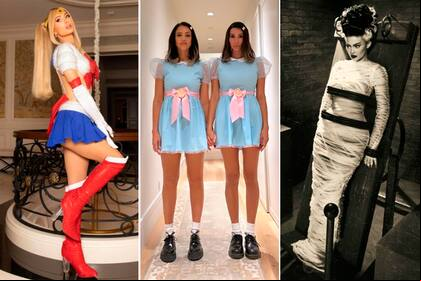 Sensuales, escalofriantes o tétricos: los mejores disfraces de Halloween de las famosas
