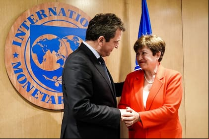 Sergio Massa y Kristalina Georgieva