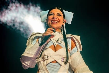Show de Cazzu en el Luna Park - 29/9/22 - foto: Cristina Sille